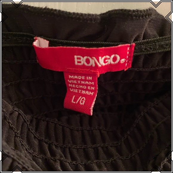 Bongo Black Hi/Lo Hem Halter Dress - Picture 6 of 8